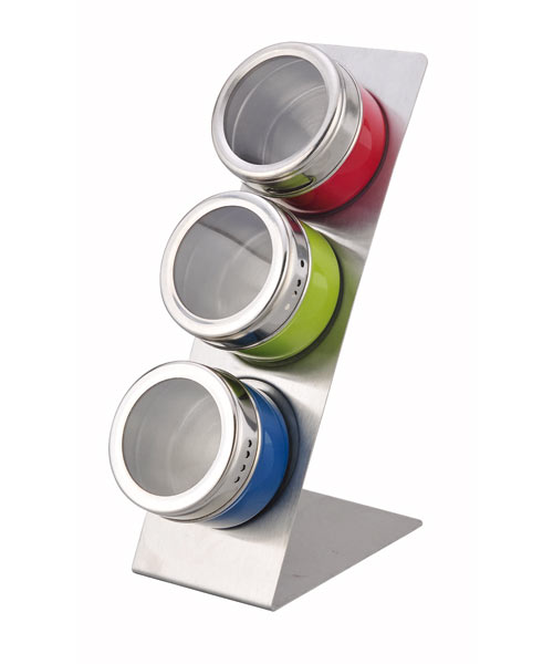 10007 magnetic spice can with stand