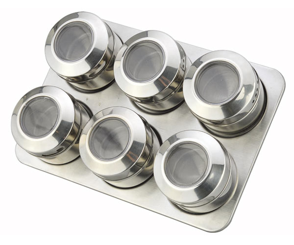 10011 spice can pack of 6 with rack