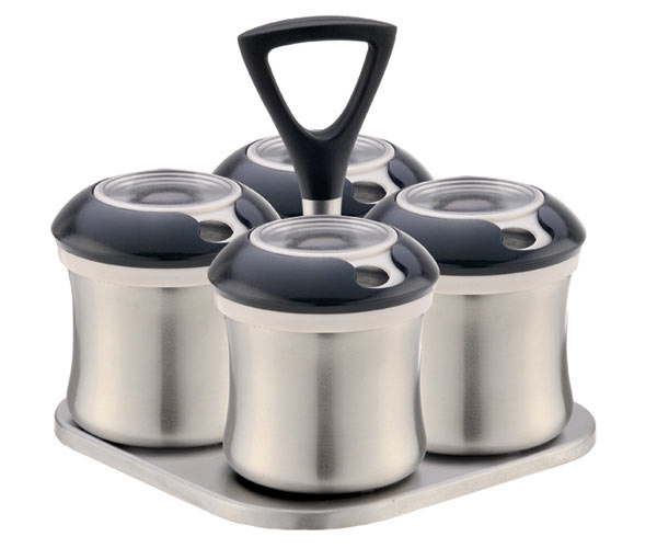 10026 seasoning shaker pack of 4 with stand