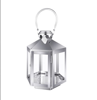 27008 hexagon stainless steel lantern