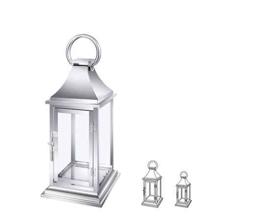 27011 stainless steel lantern