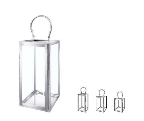 27020 hollow stainless steel lantern