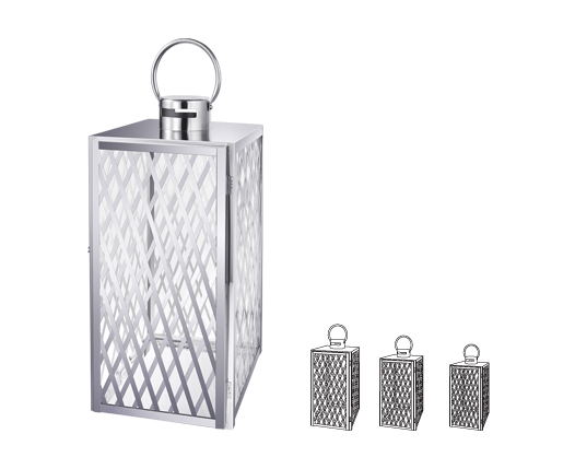 27023 stainless steel cross bars lantern
