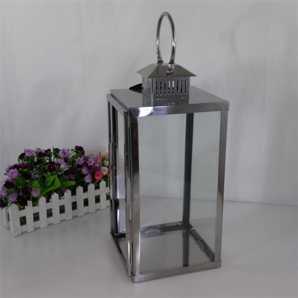 27029 high quality elegant stainless steel lantern