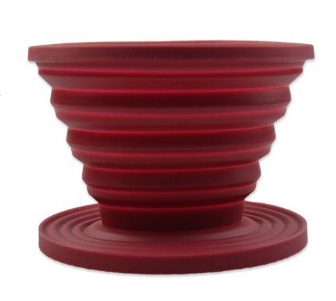 21002 foldable silicone coffee filter
