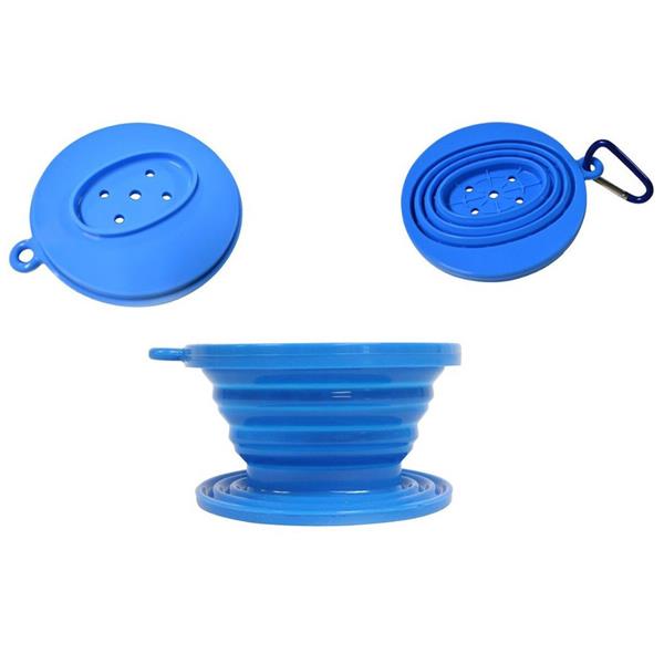 21003 folding silicone coffee filter with hook