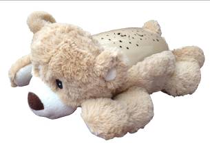30011 bear night star sky projector