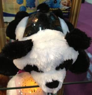 30017 panda night star sky projection soothing doll