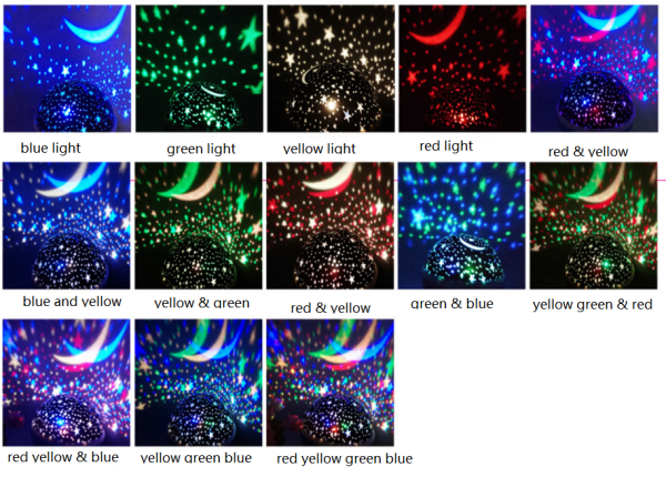30033 starry sky projector night light