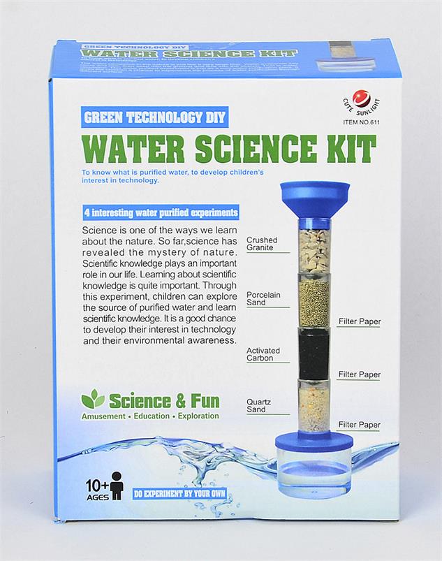 35048 water purified experimental science kit