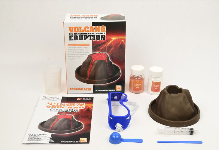 35049 volcano eruption experimental science kit 