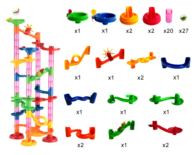 35063 marble run 80pcs