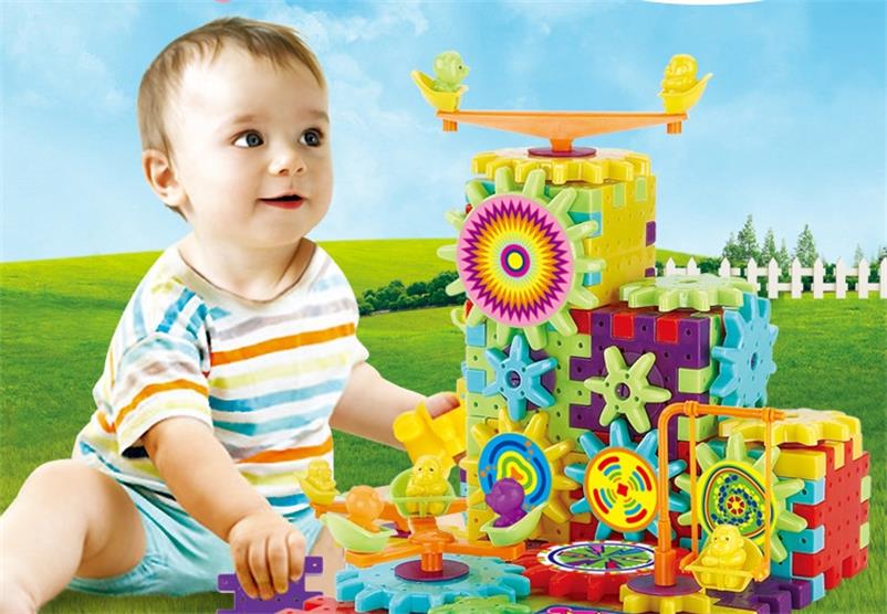 35066 funny gear building bricks 81pcs