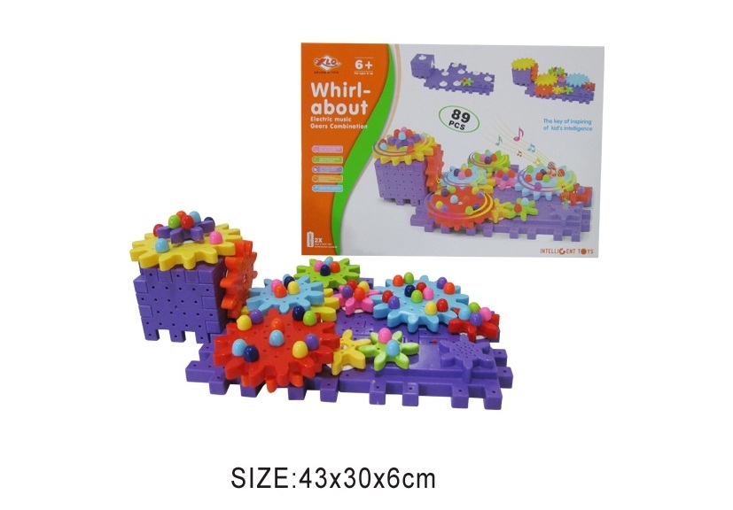 35085 whirlabout electric music gears combination 89pcs