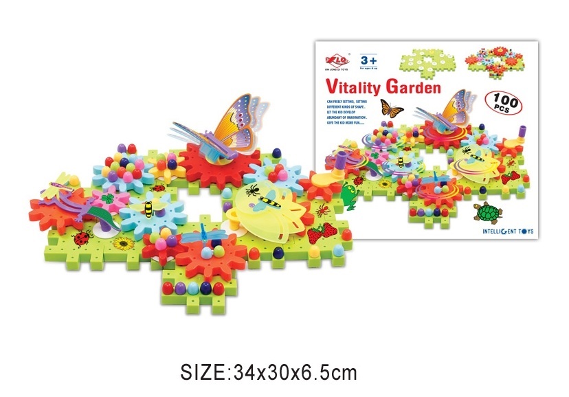 35091 funny pin and gear vatality garden 100pcs