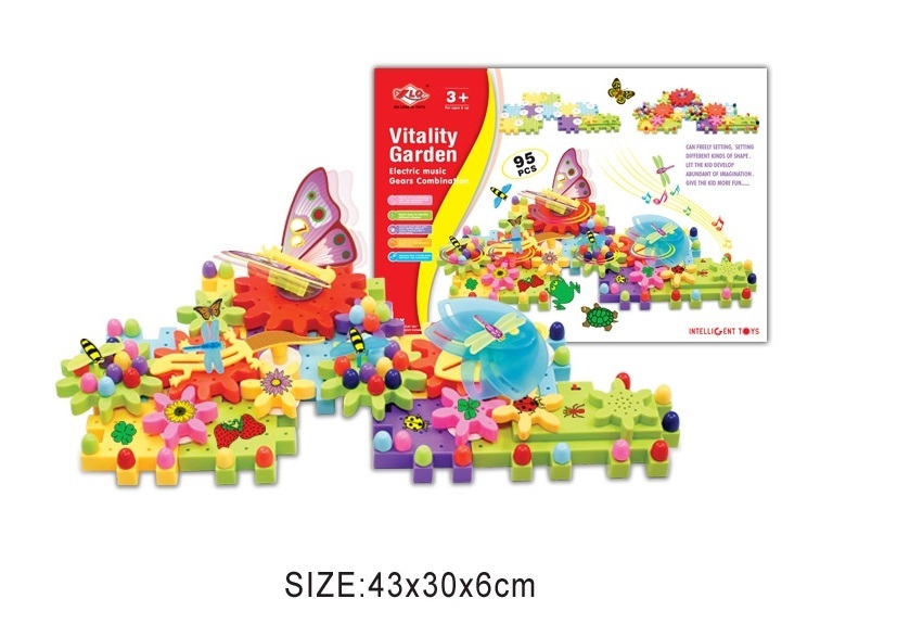 35092 funny pin and gear vatality garden 95pcs