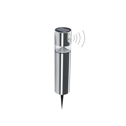 28015 stainless steel solar stick garden light