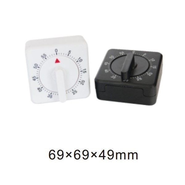 10051 mechanical 60-minute kitchen timer square