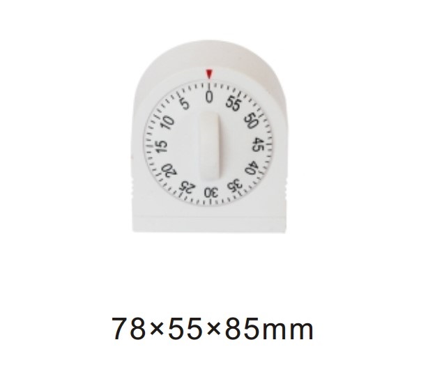 10055 mechanical 60-minute kitchen timer table clock