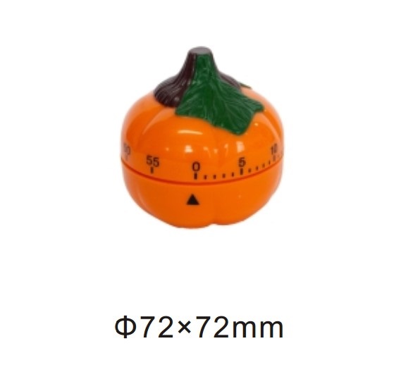10097 mechanical 60-minute kitchen timer pumpkin