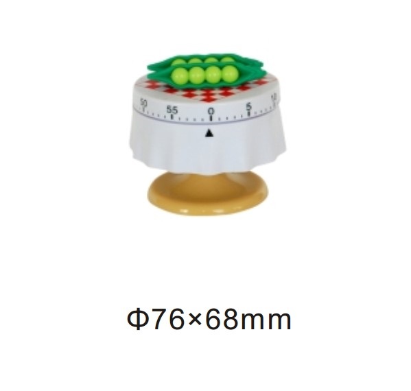 10103 mechanical 60-minute kitchen timer dining-table with pea