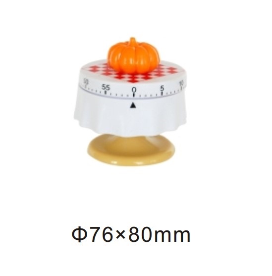 10105 mechanical 60-minute kitchen timer dining table with pumpkin