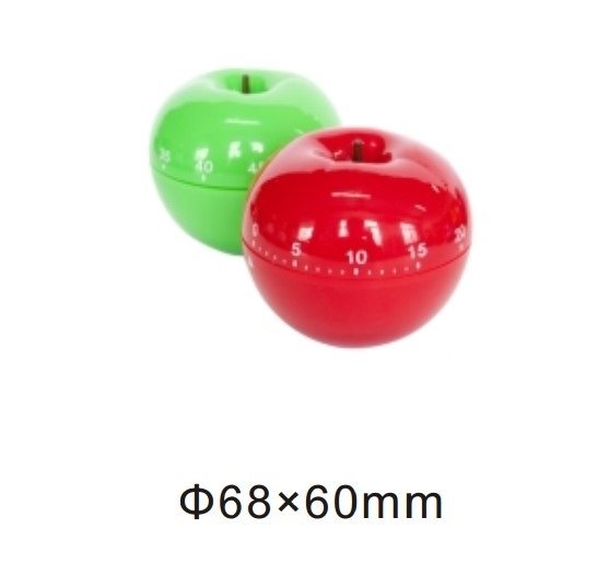 10106 mechanical 60-minute kitchen timer apple