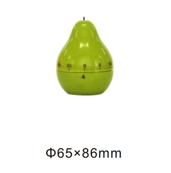10108 mechanical 60-minute kitchen timer pear