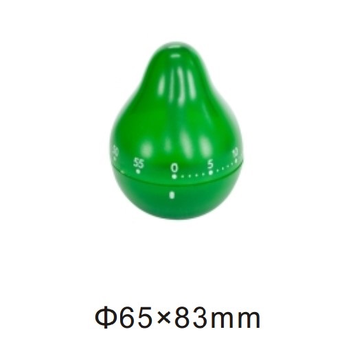 10112 mechanical 60-minute kitchen timer pear