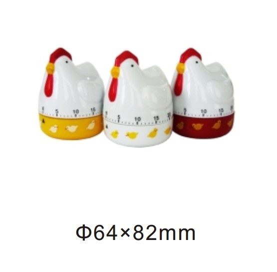 10119 mechanical 60-minute kitchen timer hen