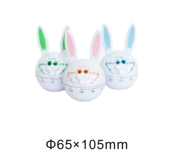 10124 mechanical 60-minute kitchen timer rabbit