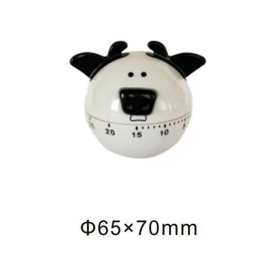 10137 mechanical 60-minute kitchen timer reindeer