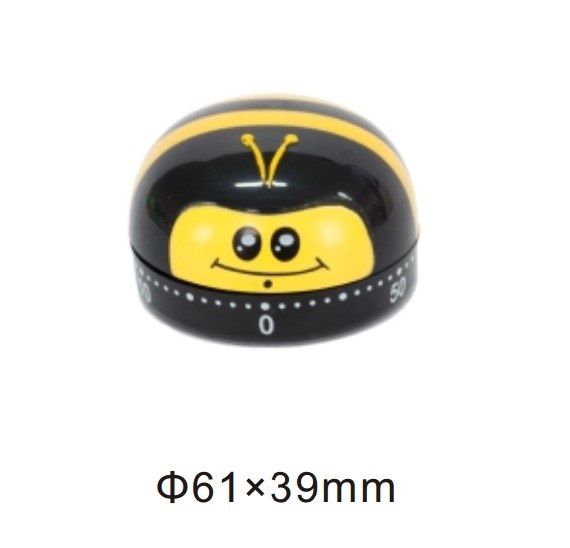 10146 mechanical 60-minute kitchen timer ladybug