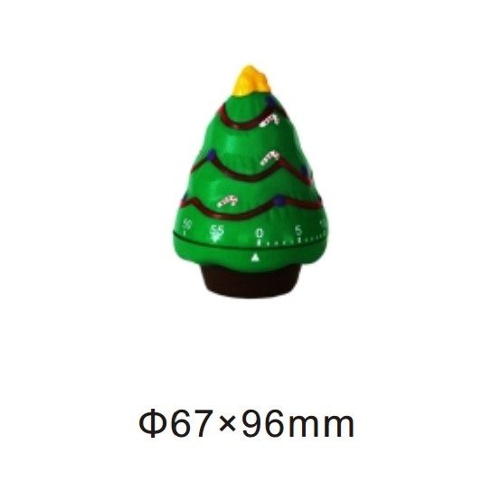 10149 mechanical 60-minute kitchen timer Christmas tree