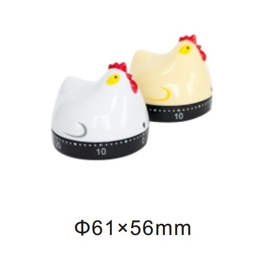10154 mechanical 60-minute kitchen timer hen