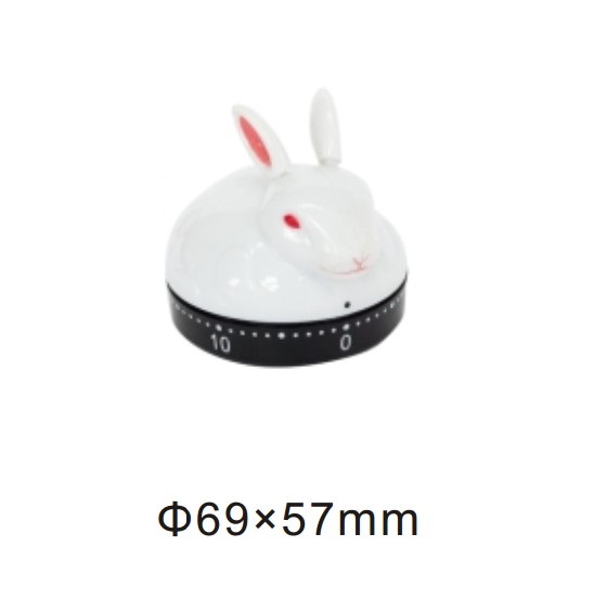 10157 mechanical 60-minute kitchen timer rabbit