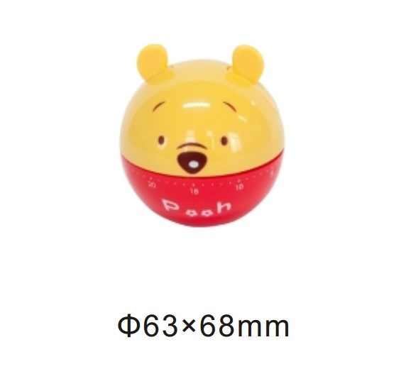 10163 mechanical 60-minute kitchen timer pooh bear