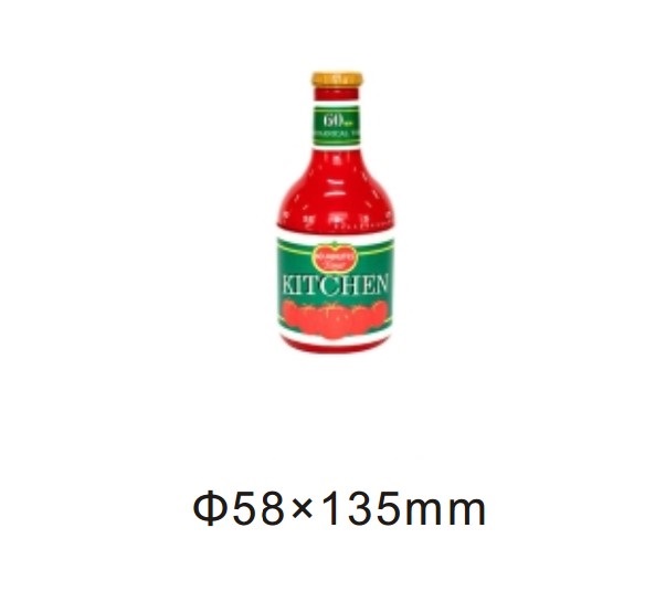 10180 mechanical 60-minute kitchen timer ketchup bottle