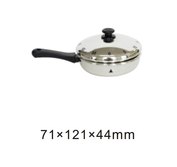 10195 mechanical 60-minute kitchen timer frying pan