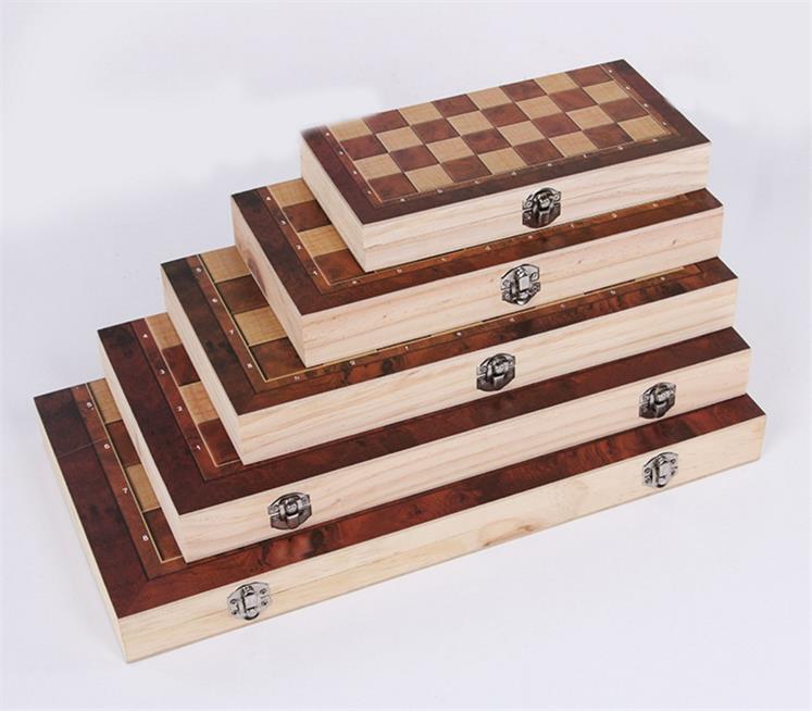 deluxe wooden 3-in-1 chess backgammon and checker set deluxe wooden 3-in-1 chess backgammon and checker set