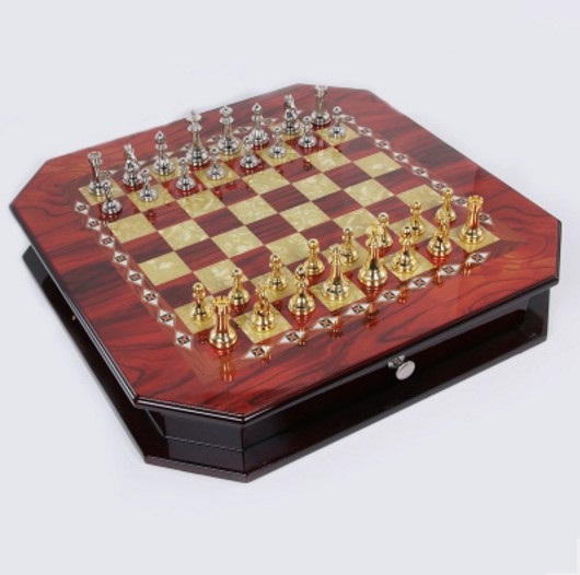 34012 deluxe chess with drawer