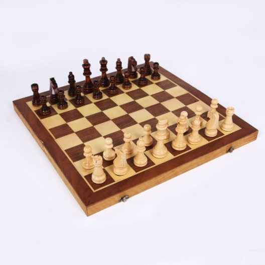 34018 chess checkers backgammon 3 in 1 game set