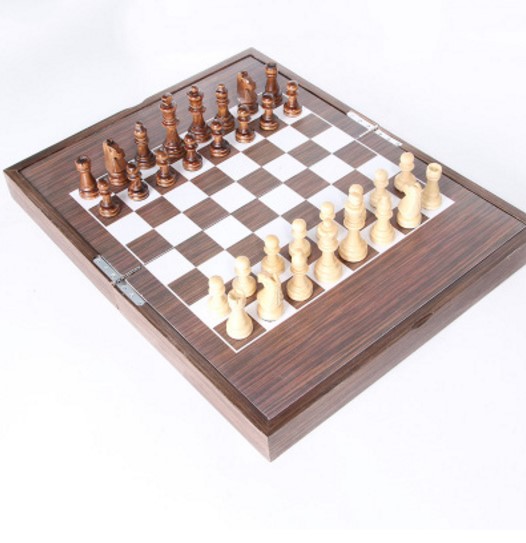 34022 deluxe wood chess