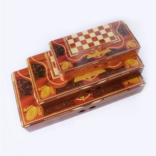 34027 chess checkers backgammon 3 in 1 game set