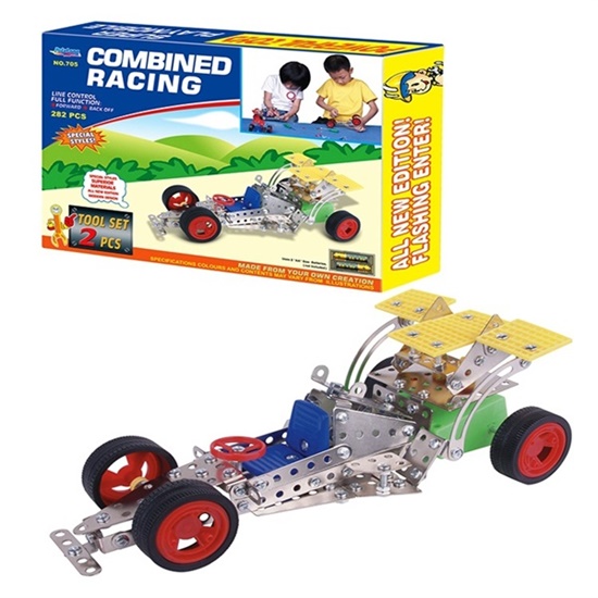 35114 DIY combined toy racing car