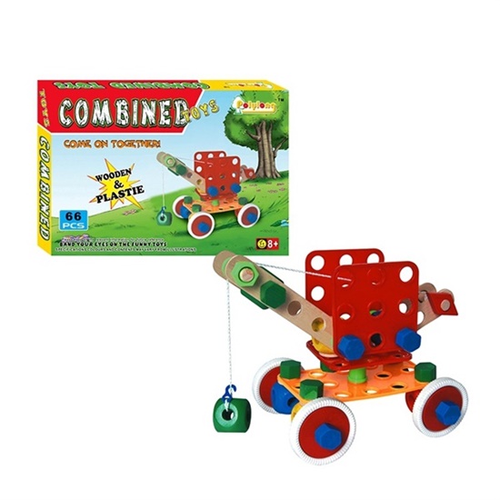 35123 DIY combined crane 66pcs