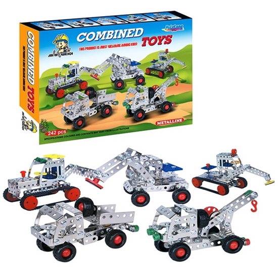 35132 DIY 5 in 1 combined toy kit 242pcs