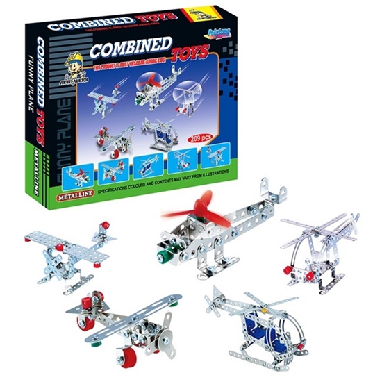 35133 DIY combined toy aircraft kit 209pcs