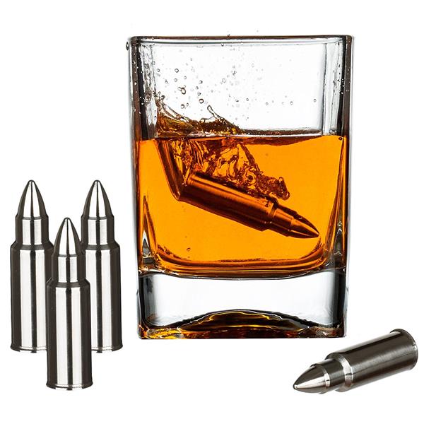 20009 bullet stainless steel whisky stone