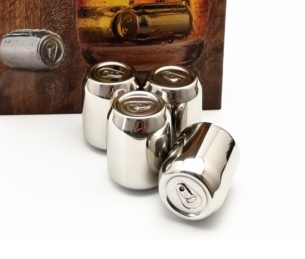 20011 soda can stainless steel whisky stone